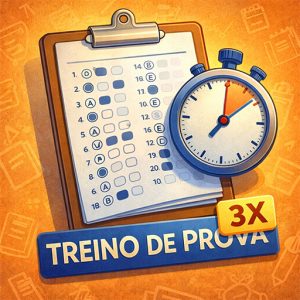 Pack 3 Simulados Completos com Resolução (6º ano)