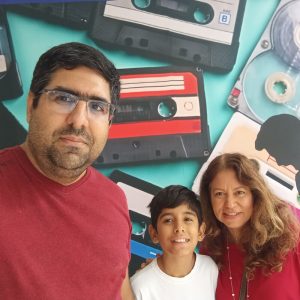 Felipe e Abrão e Katiuska Abrão, pais do Amir, APROVADO no CMSP 2025/2026