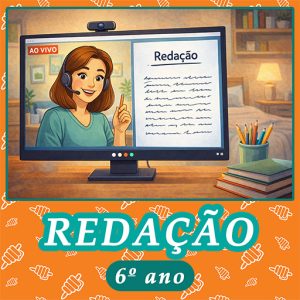 Curso de redação 6º ano com aulas ao vivo